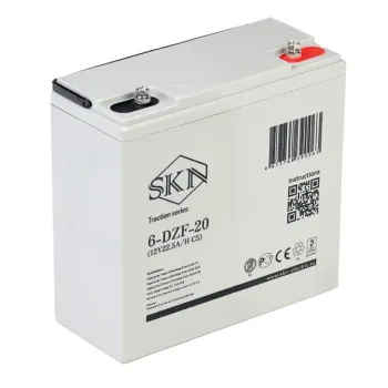 Тяговый аккумулятор Rutrike SKN 6-DZF-20 (12V22.5A/H C5)